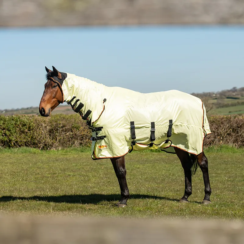 Equilibrium Field Relief Combo Neck Fly Rug - Yellow/Black-9